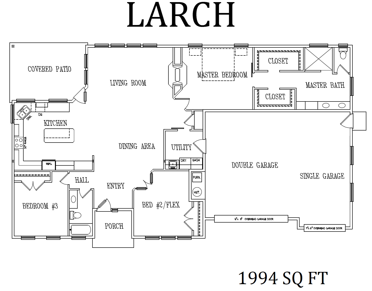 Larch Floorplan